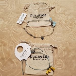 (2) Pura Vida ANKLETS *NWT*